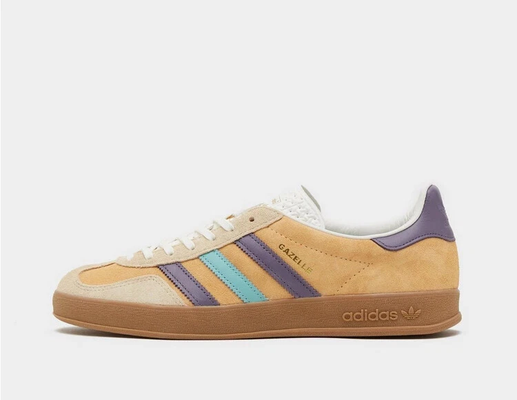 adidas Originals Gazelle Indoor Shoes in Brown UK 11
