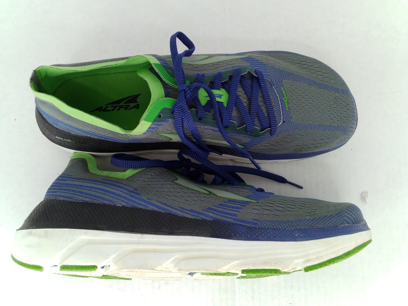 ALTRA Scarpa da Corsa su Strada Uomo ALM1938F Duo 1.5 Blu Verde 11.5 M US