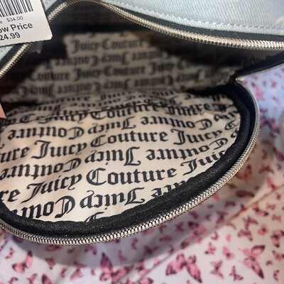 New White Blue Juicy Couture Mini Backpack Denim MSRP $99  display picture 1