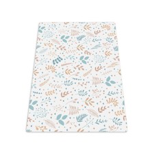 Chair Mat Pad Floor Carpet Protector under desk Small leaves 120x90