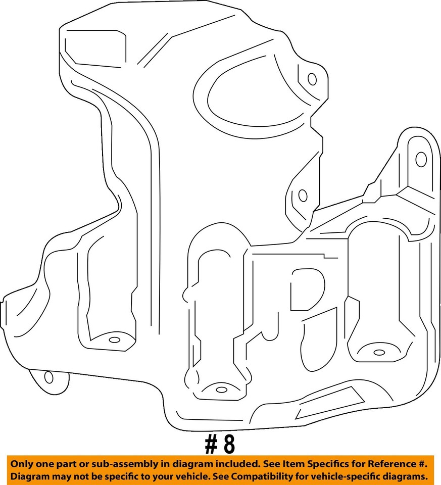 GM OEM Windshield Washer Reservoir Tank – Direct Fit For 2016 Chevy Malibu