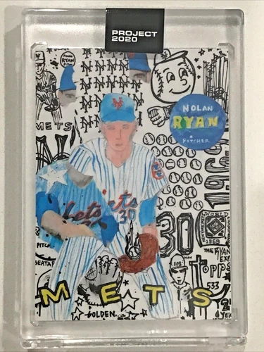 Topps Project 2020 # 30 Nolan Ryan by Gregory Siff