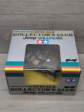 Tamiya 1:20 Collector’s Club Jeep Willys MB Die-Cast Model w/ Box USA Army