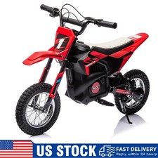 Ride On Motorcycle for Kids ,13.6MPH 24V Electric Dirt Bike Off-Road Motocross