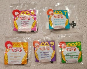 5 McDonalds Hot Wheels~Set of 5 ~ Sealed