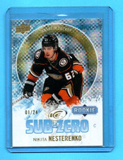 2023-24 UPPER DECK ICE Nikita Nesterenko SUB ZERO GOLD ROOKIE #'d 1/24  🔥🔥🔥