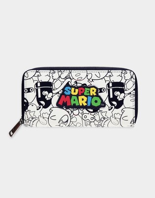T-shirt imprimé 'Mario' - Noir - Garçon - 8.00