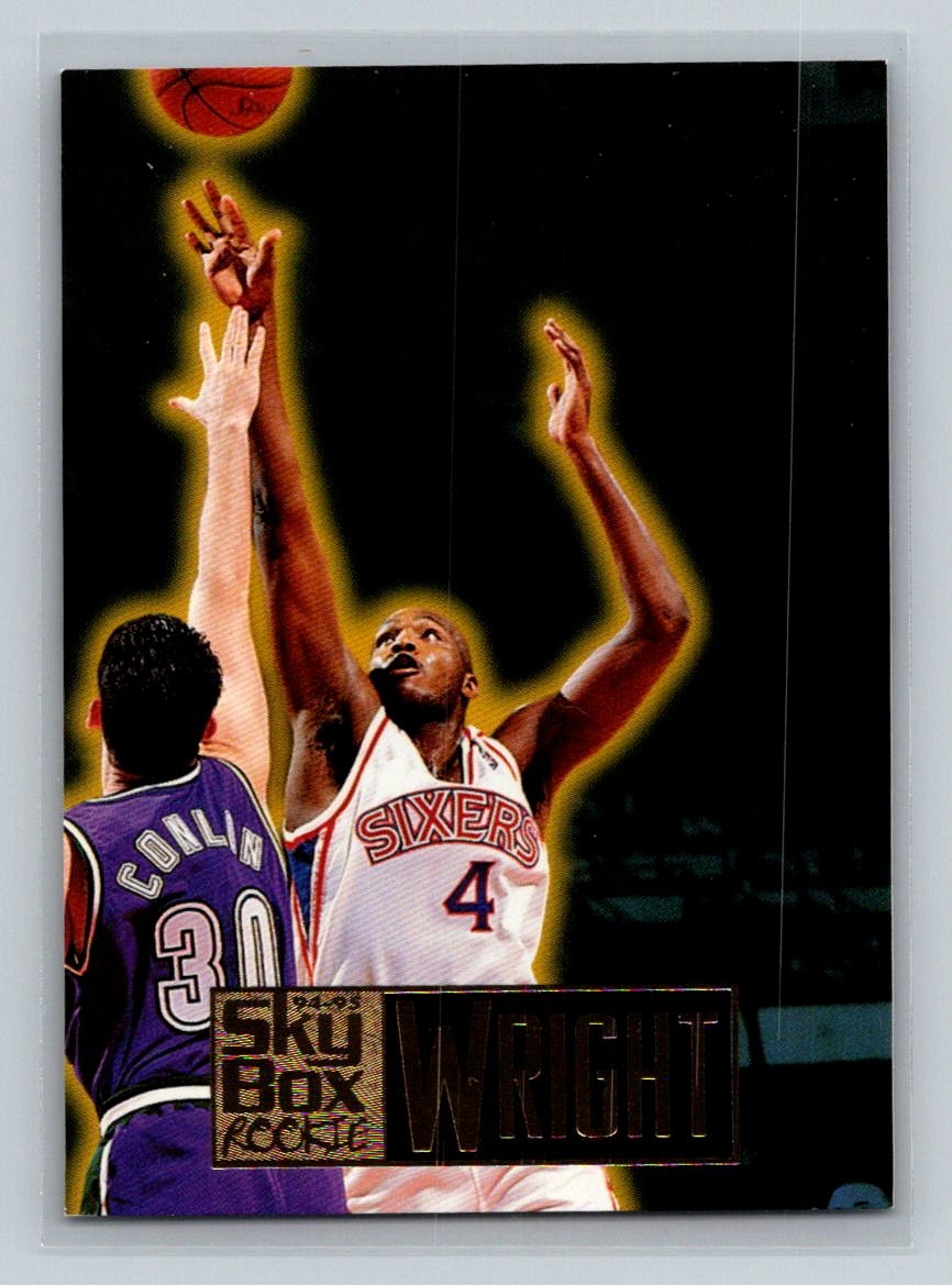 1994-95 SkyBox Premium Rookie RC #269 Sharone Wright Philadelphia 76ers
