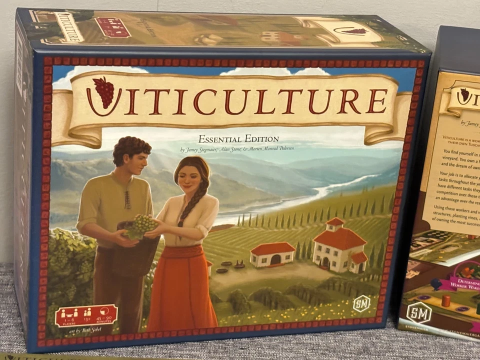 Viticulture Essential Edition 2015 Stonemaier Games STM105 Vineyard Mgmt Game - Image 2 of 4
