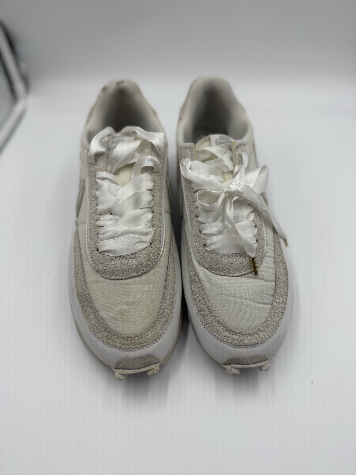 SACAI X NIKE Taglia 10 5 Nike sacai x LDWaffle nylon bianco