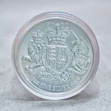 Royal Mint 2022 Silver Bullion Coin Royal Coat of Arms 1oz