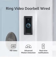 Ring Video Doorbell Pro - Sleek Design HD Smart Wifi Video - SMOOTH BLACK