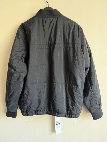 Calvin Klein Men’s Lightweight Quilted Bomber Jacket In Black XL image 5