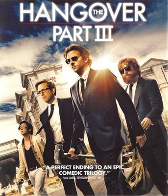 The Hangover Part III (BLU-RAY + DVD) LN DISCS + COVER ART - NO CASE