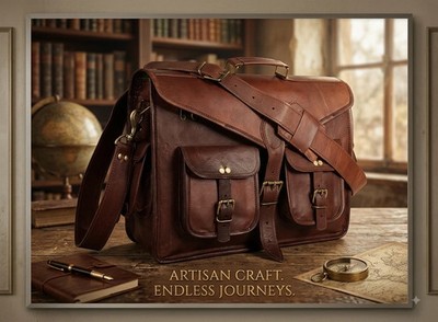 Leder Laptop Messenger Bag Büro Professionelle Aktentasche