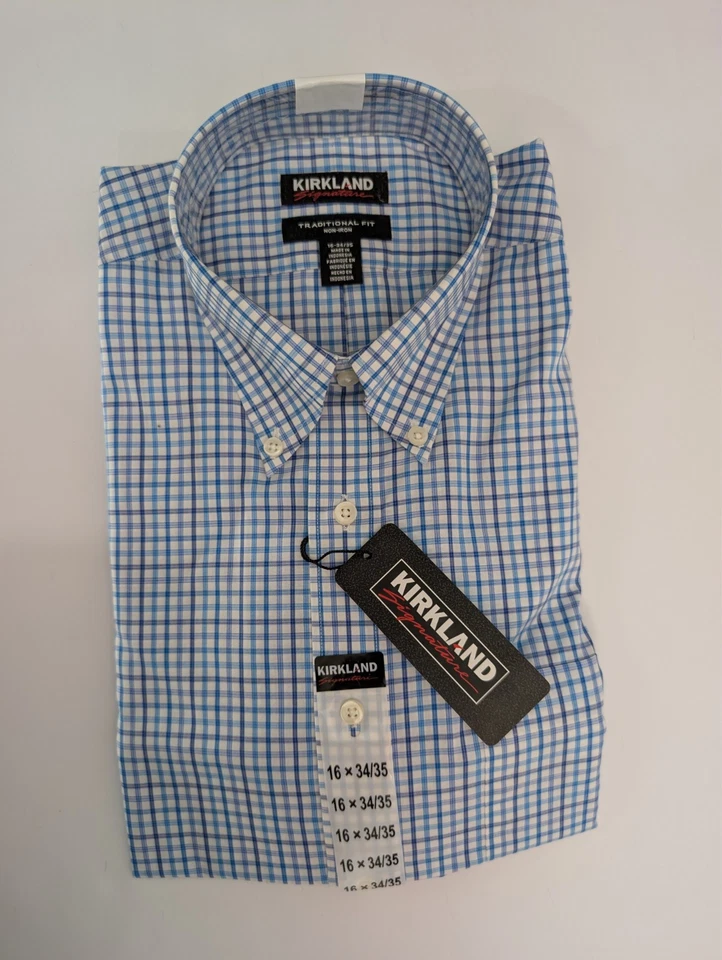 Camisa de vestir Kirkland Signature corte tradicional Foto 2 de 4