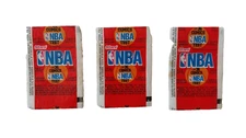 2007 Stani Argentina Lot of 3 NBA Basketball Empty Gum Wrappers Rare Non-Topps