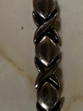 Sterling silver .925 vintage 7  Bracelet fanc...