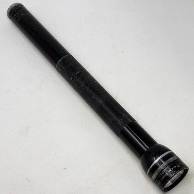 Vintage Maglite 19.5'' Flashlight Black | 6D Cell Batteries | Tested Mag-Lite USA