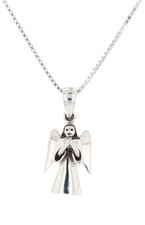 Jewelry Trends First Communion My Little Angel Sterling Silver Pendant Necklace