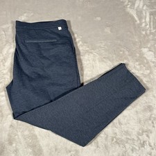 Ministry Of Supply Fusion Ponte Jogger Men 40x30 Blue Drawstring Performance New