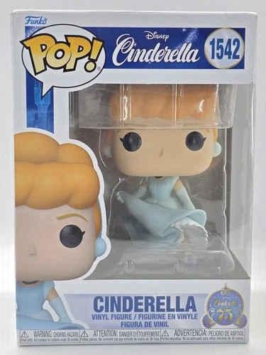 Funko Pop Disney Cinderella #1542 75th Anniversary 75 Years Vinyl Figure