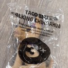 WORKING Taco Bell Talking Chihuahua Squeeze Me Talking Toy Vintage 2000, Ages 3+ — photo 1