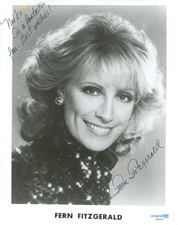 Fern Fitzgerald "Dallas" AUTOGRAPH Signed Autographed 8x10 Photo 'To Mike' ACOA Fern Fitzgerald "Dallas" AUTOGRAPH Signed Autographed 8x10 Photo 'To Mike' ACOA