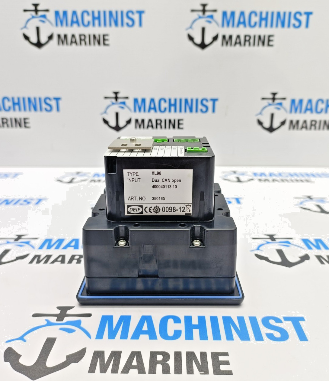 NEW DEIF XL96 RUDDER ANGLE DEGREES METER ART NO 350165 ANALOGUE BRIDGE INDICATOR