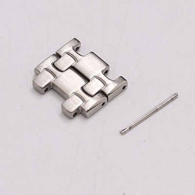 TECHNOS Genuine 2 Link T9576 Men's/Ladies Watch Bracelet Parts Silver Color 18mm