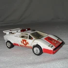 Transformers G1 RED ALERT Takara 1980-82 Fire Chief White Lamborghini Vintage