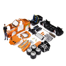 Jada Toys Furious Brian Toyota Supra escala 124 construir N coleccionar modelo fundido a presión
