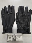 Grifter Co. Blackout Scoundrel Gloves Leather Men's L New Made in USA Motorcycle