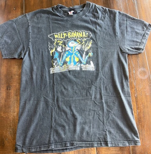 90’s Melvins Melt Banana Rare T Shirt Punk Rock Conc Vintage vintage concert t-shirt, vintage, single stitch, B+ condition