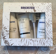Birkenstock Deluxe Shoe Care Kit  Cork Sealer, Cleaner, Brush, Water Repellant