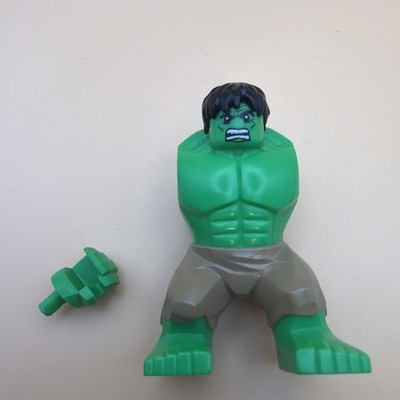 LEGO Giant Hulk Minifigure From Set 6868 bright green tan SH0013