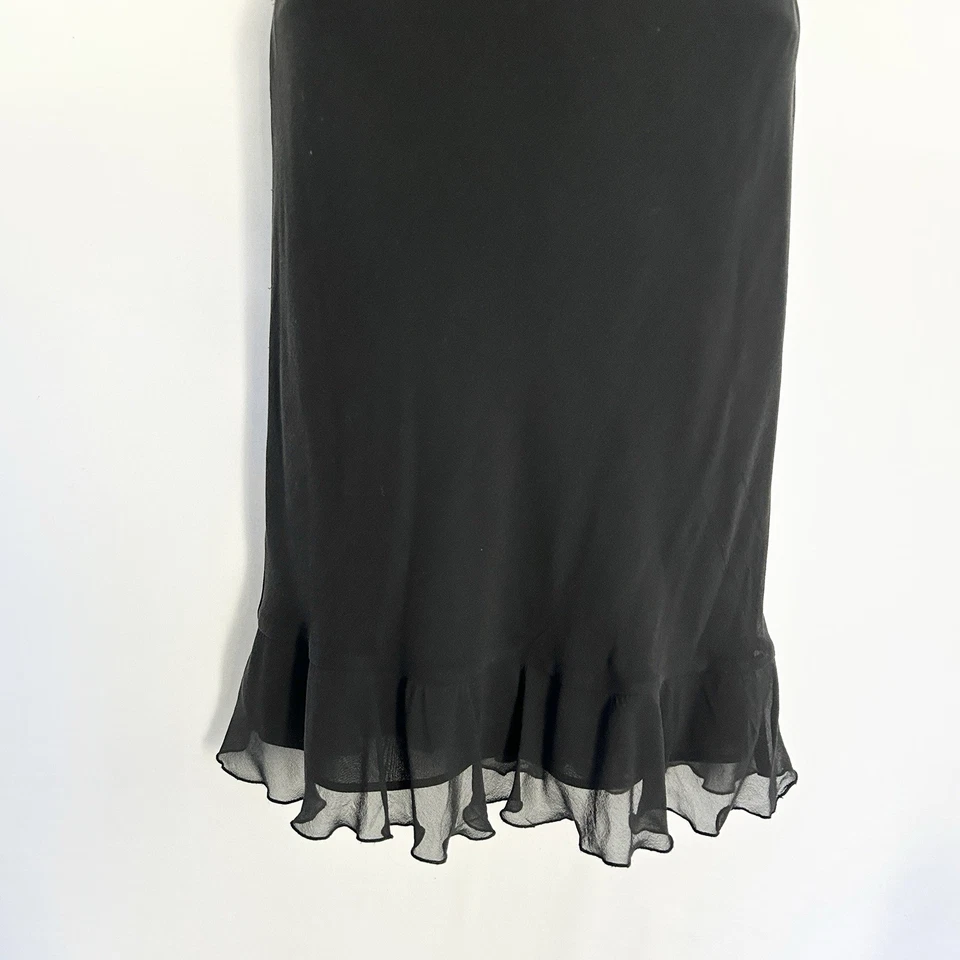 Express Y2K 真丝童话垃圾娃娃连衣裙女式 4 Dark Coquette Whimsigoth — 第 3/4 张图片