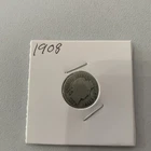 1908 Philadelphia Mint Silver Barber Dime