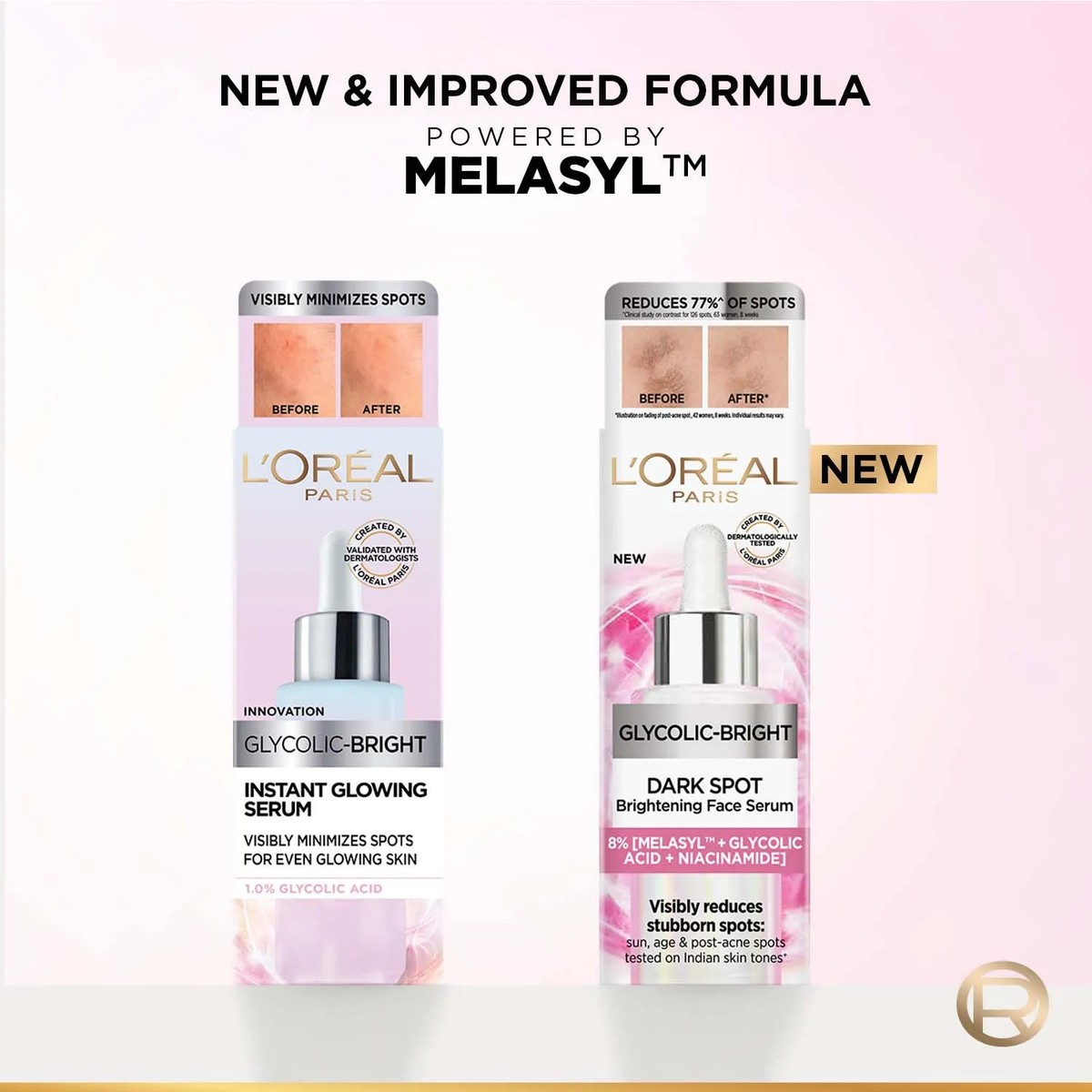 L'Oreal PL'Oreal Paris Glycolic Bright 8% [Melasyl + Niacinamide