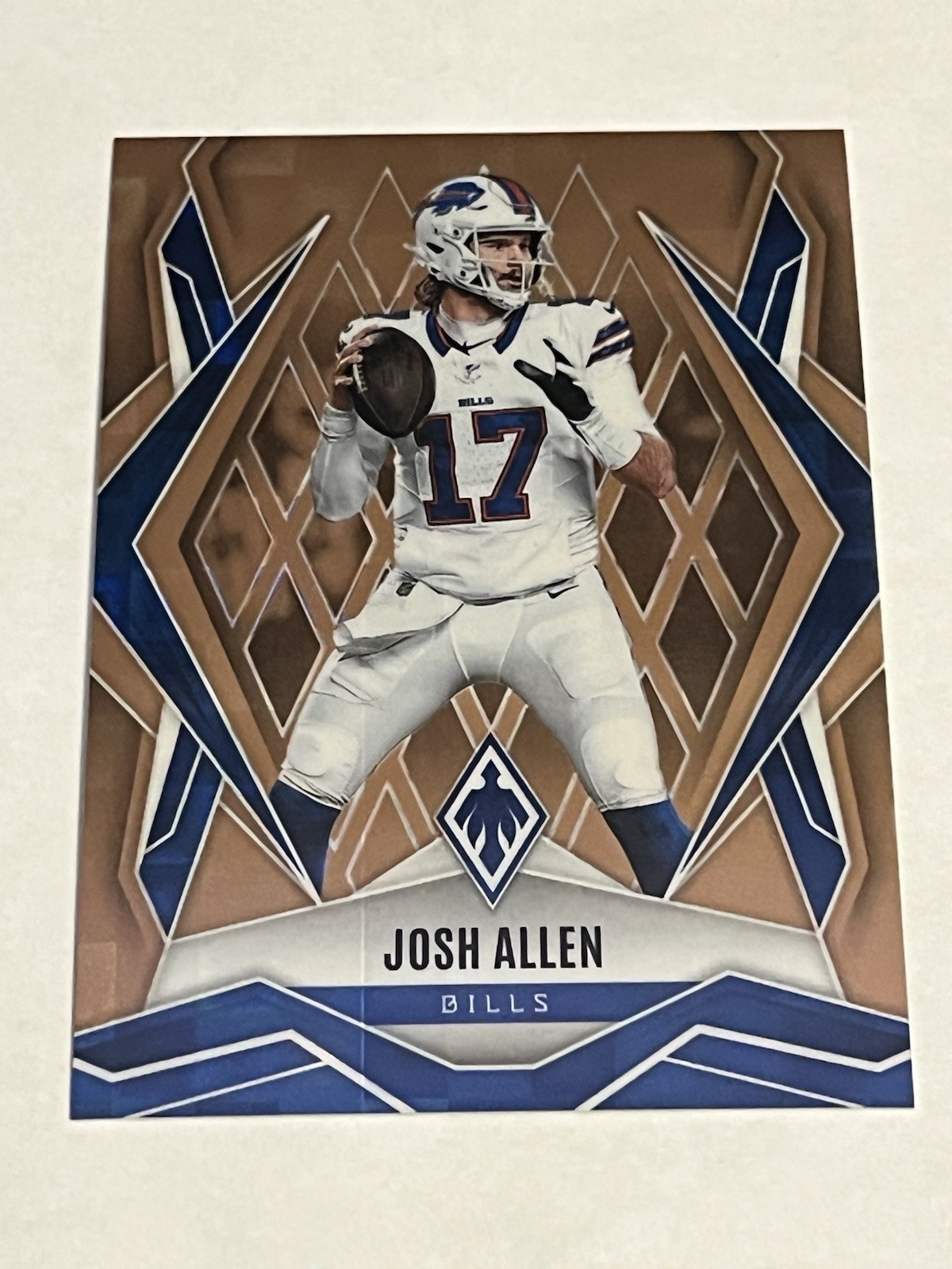 2025 Panini Phoenix Josh Allen #129 Bronze Pandora /125 Buffalo Bills