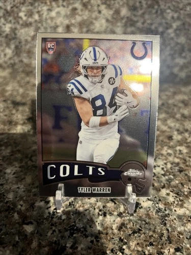 2025 Topps Chrome TYLER WARREN Rookie RC Retro 1975 Throwback