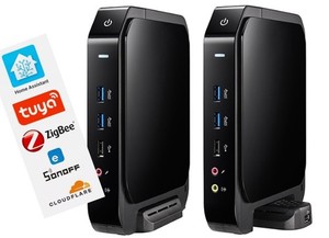 Home Assistant 17 accendi e vai server 16 ssd Mini PC-Shelly - Tuya Hp Dell
