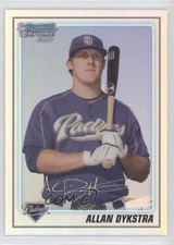 2010 Bowman Chrome Prospects Refractor 214/777 Allan Dykstra #BCP44 z6b