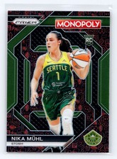 2024 Panini Prizm Monopoly WNBA #WNBA26 Nika Muhl All-Star Red Classic Icons
