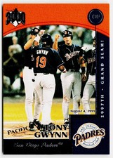 1999 Pacific Omega Hit Machine 3000 #/3000 Tony Gwynn #16 - San Diego Padres