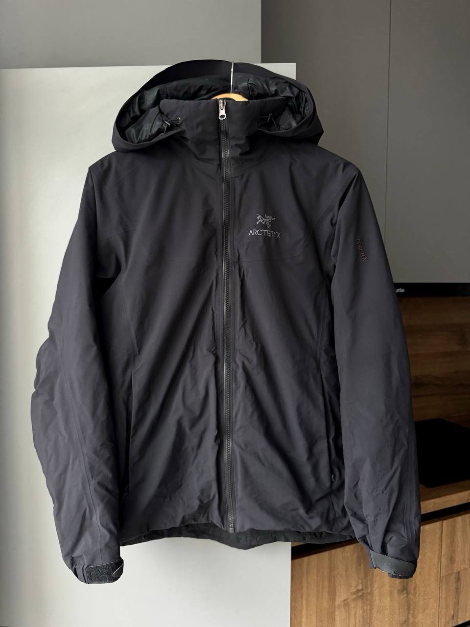Giacca vintage Arc'Teryx donna piccola nera Gore Tex Xcr Primaloft IFission SV