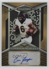 2023 Wild Card Alumination Draft Base Gold Rainbow /50 Camerun Peoples Auto s5q