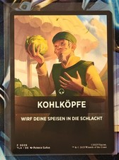 Kohlköpfe - Cabbages - TLA - NM - Deutsch - MTG - Jumpstart Pack Summary Card