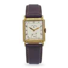 Vintage Lord Elgin 14k Yellow Gold Handwind Watch