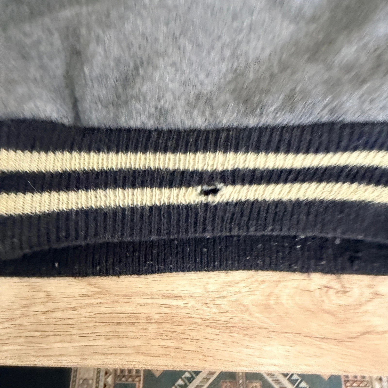 Vintage Neff Varsity Letterman Jacket Mens 3XL Leather Wool Chenille Bruins read - product detail image 12